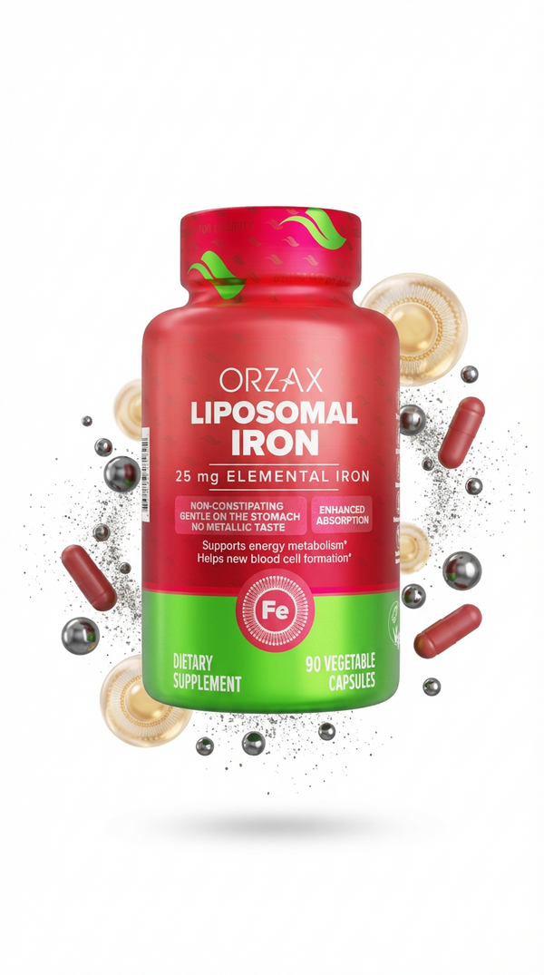 Orzax Liposomal Iron Stand Out