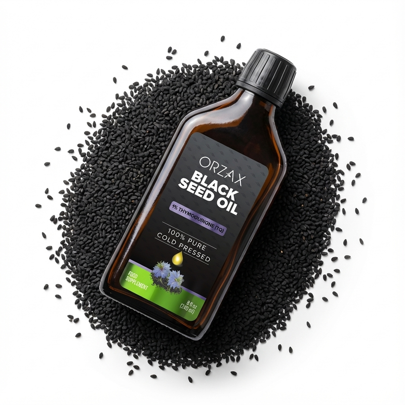 Orzax Black Seed Oil Liquid