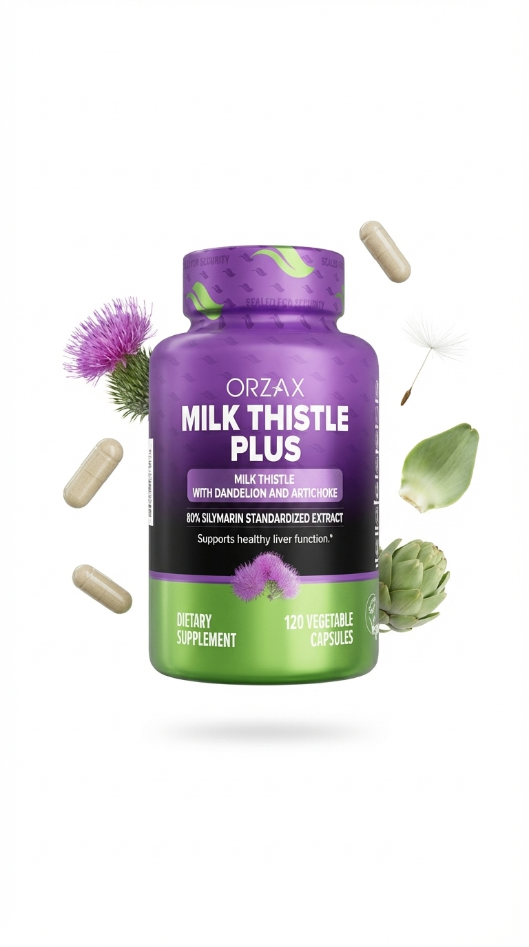 Orzax Milk Thistle Plus Stand Out