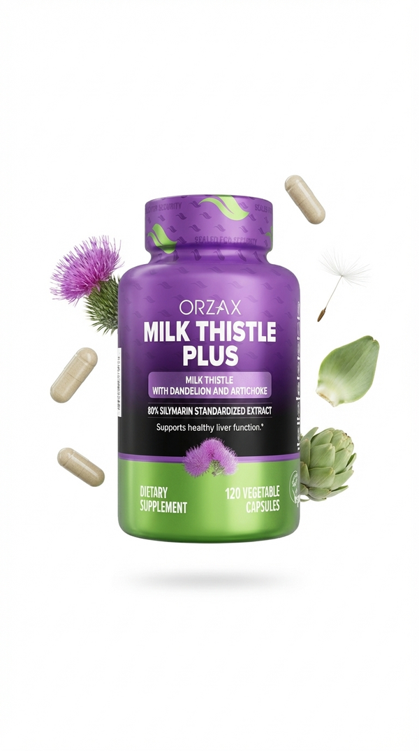 Orzax Milk Thistle Plus Stand Out